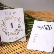 Load image into Gallery viewer, Monthly Milestone Baby Cards